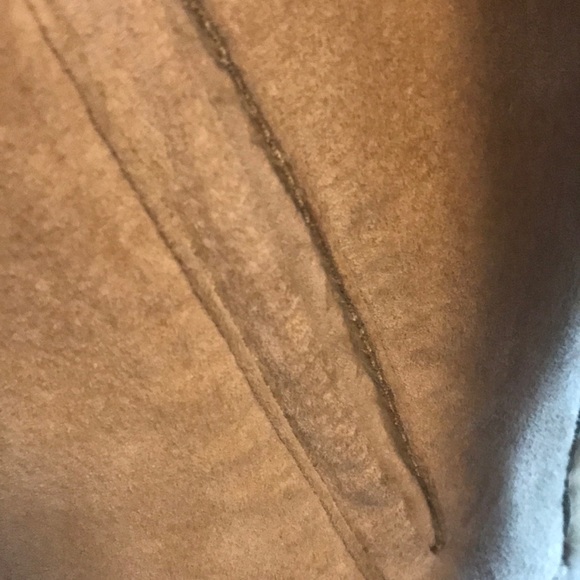 Brandon Thomas full length suede leather coat - Picture 6 of 8